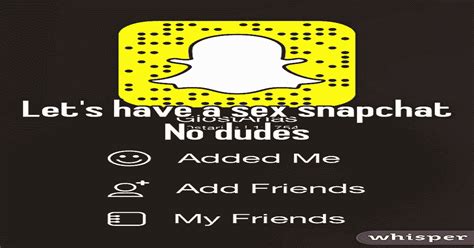 Snapchat Sexting Usernames Finder